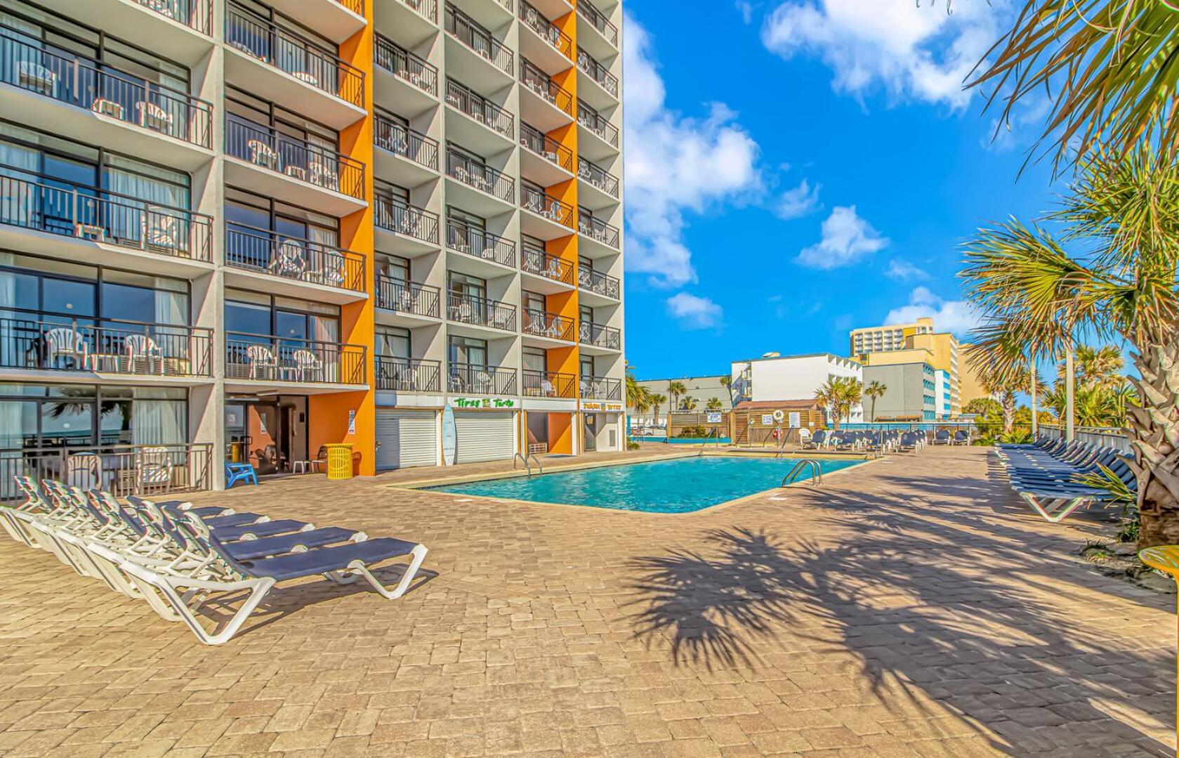 Oceanview 1 Bedroom Suite Landmark Resort 548 Perfect For A Couple Or Party Of 4 Миртл-Бич Экстерьер фото
