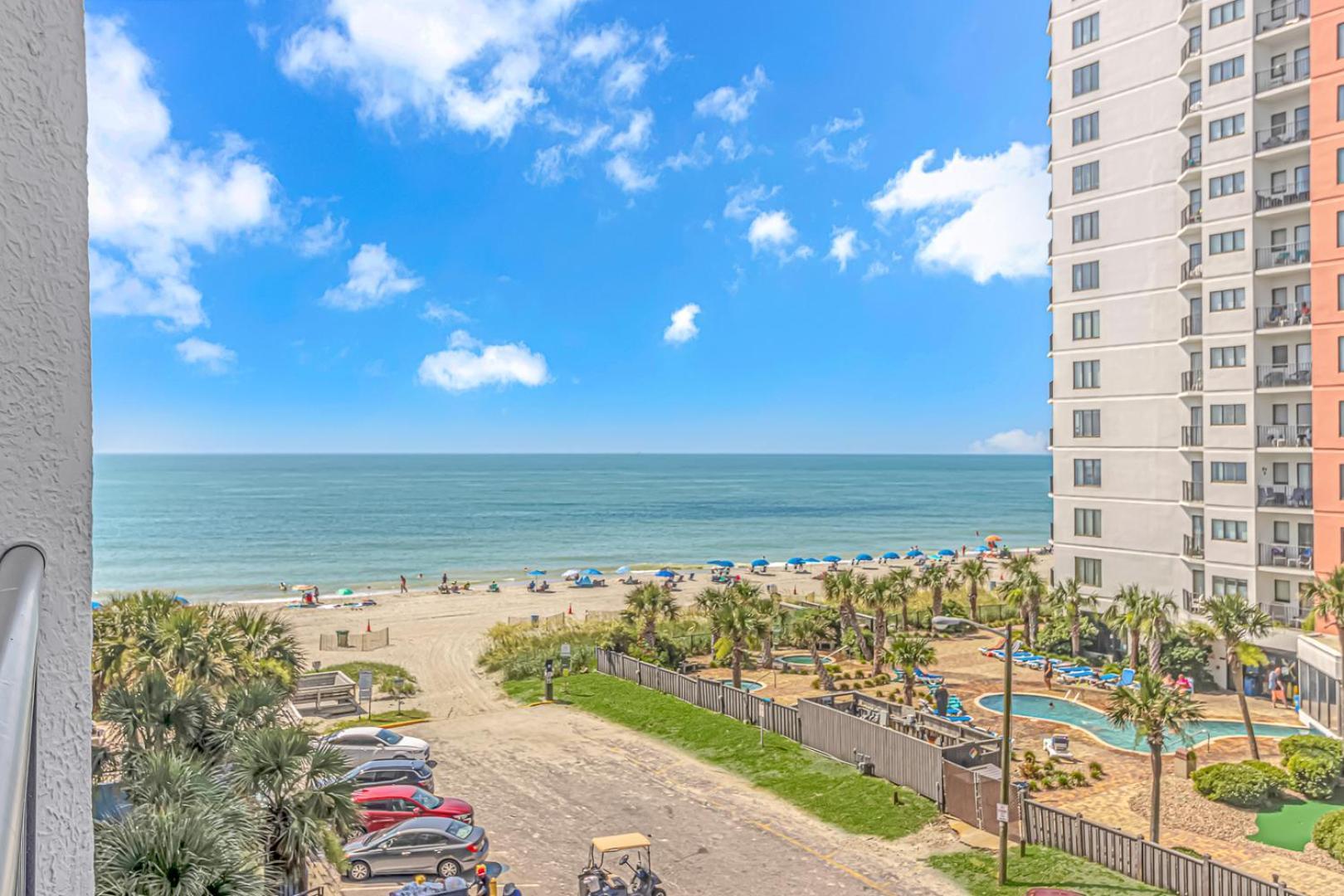 Oceanview 1 Bedroom Suite Landmark Resort 548 Perfect For A Couple Or Party Of 4 Миртл-Бич Экстерьер фото