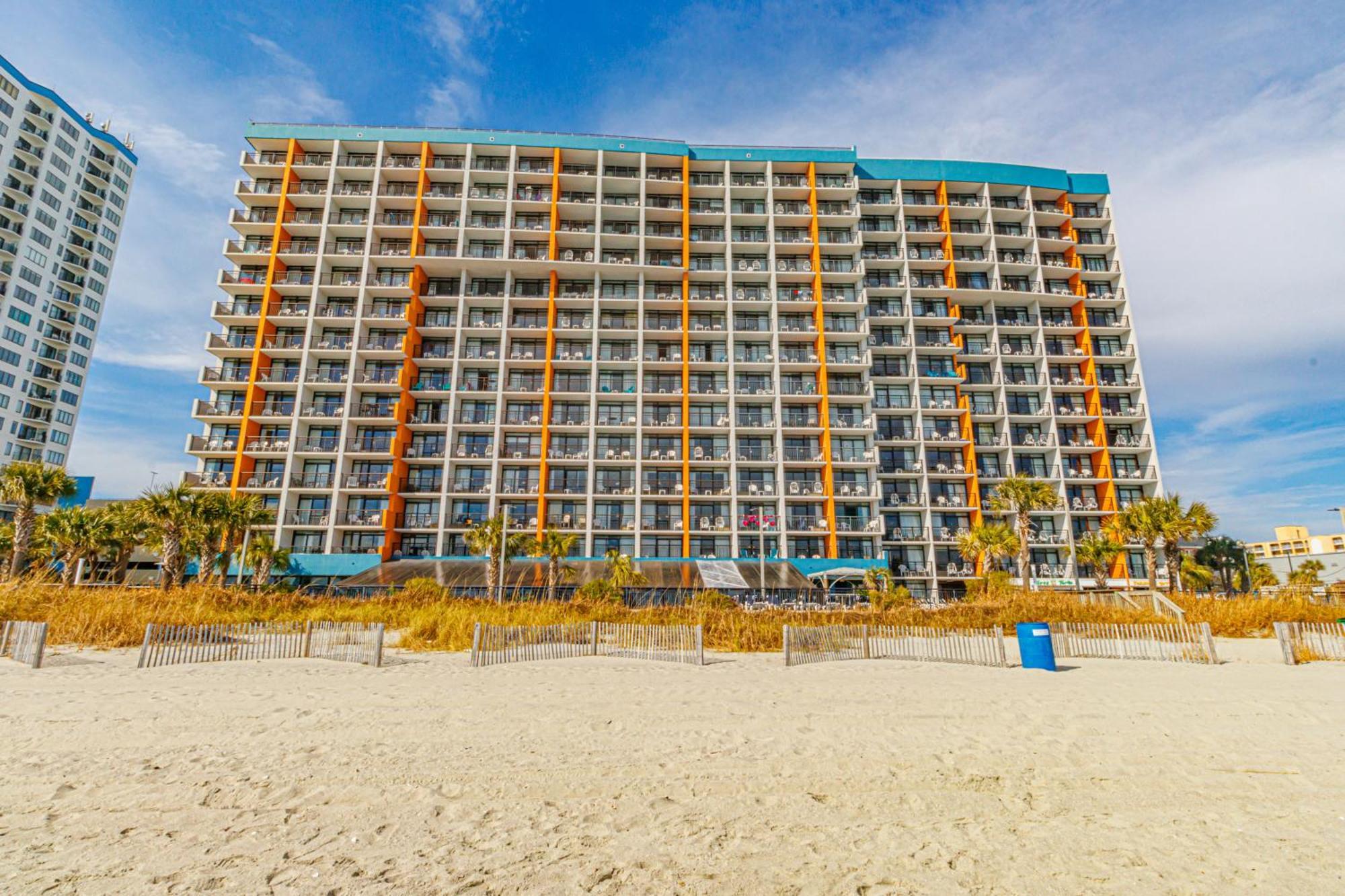 Oceanview 1 Bedroom Suite Landmark Resort 548 Perfect For A Couple Or Party Of 4 Миртл-Бич Экстерьер фото